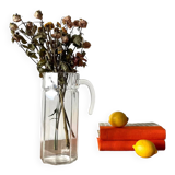 Very large transparent carafe