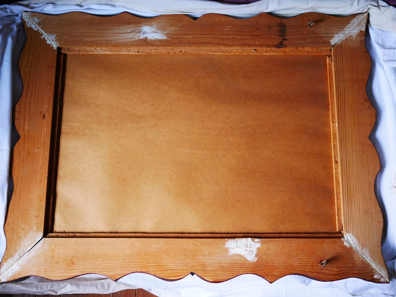 Venetian mirror beveled 87x 65cm, 50 years