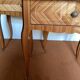 Paire de tables de chevet Vintage