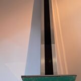 Black and chrome Skycraper floor lamp 1970.