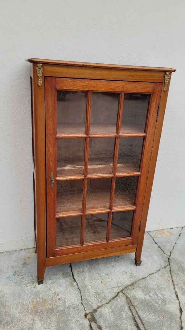 Vitrine bibliothèque style Louis xvi ancienne