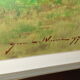Huile sur toile campagne pastorale 1970