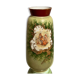 Opaline vase with fine nineteenth gold enamelled cartridge decoration