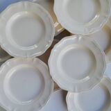 Set of Digoin Sarreguemines plates