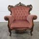 Vintage baroque armchair / single seater armchair / retro chair