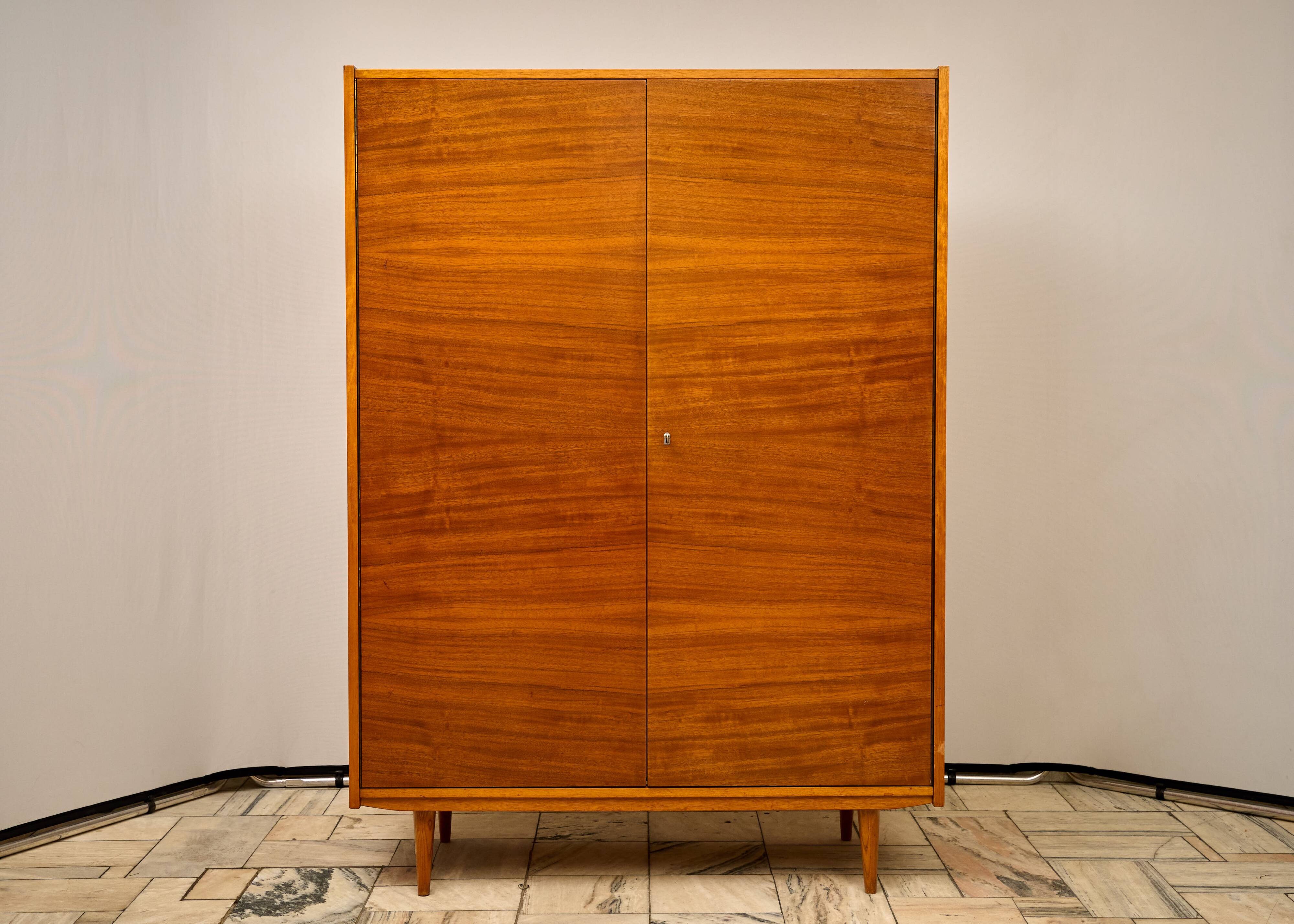 Vintage Wardrobe by Drevotvar, 1960s, Czechoslovakia
