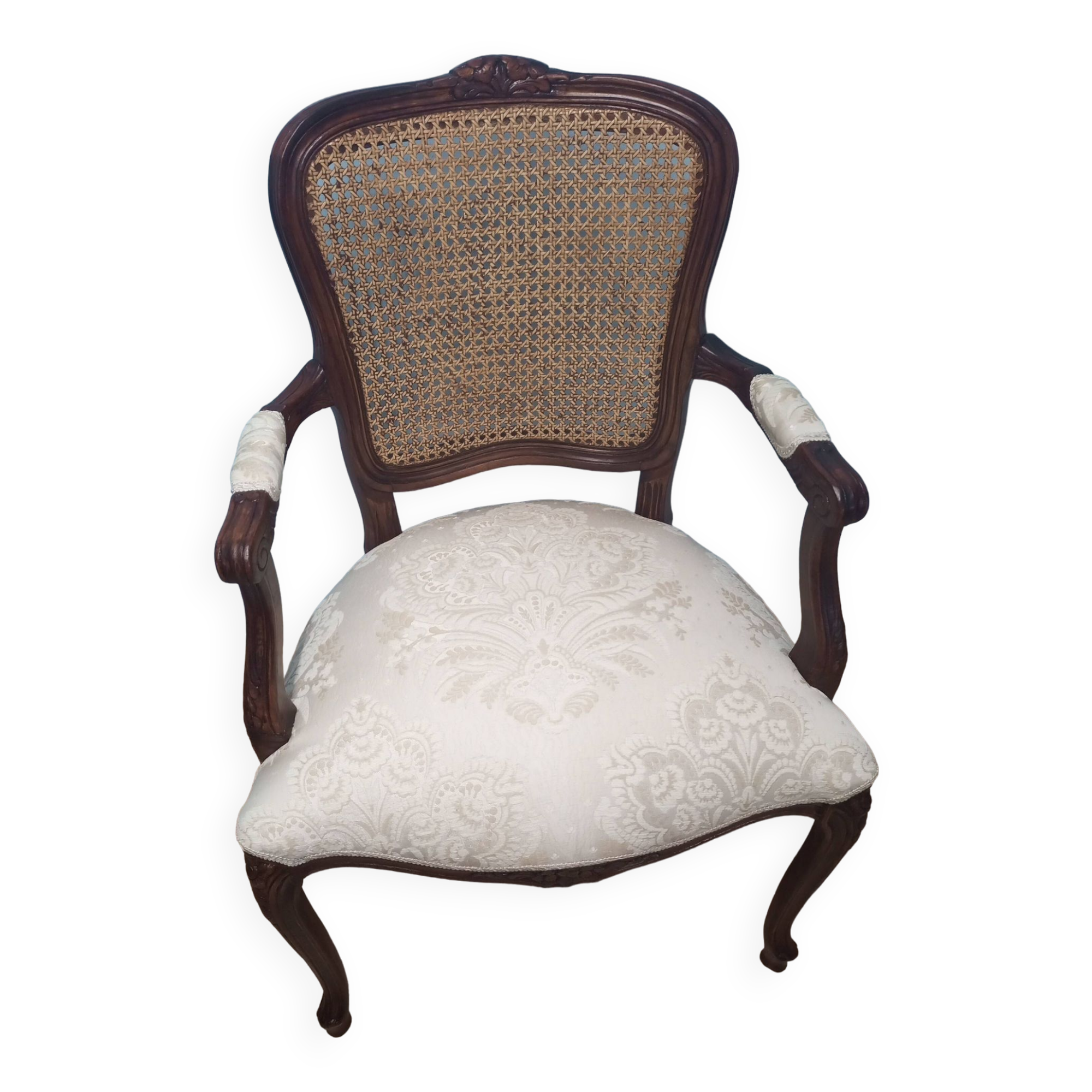 Fauteuil Style Louis XV Italien 1950
