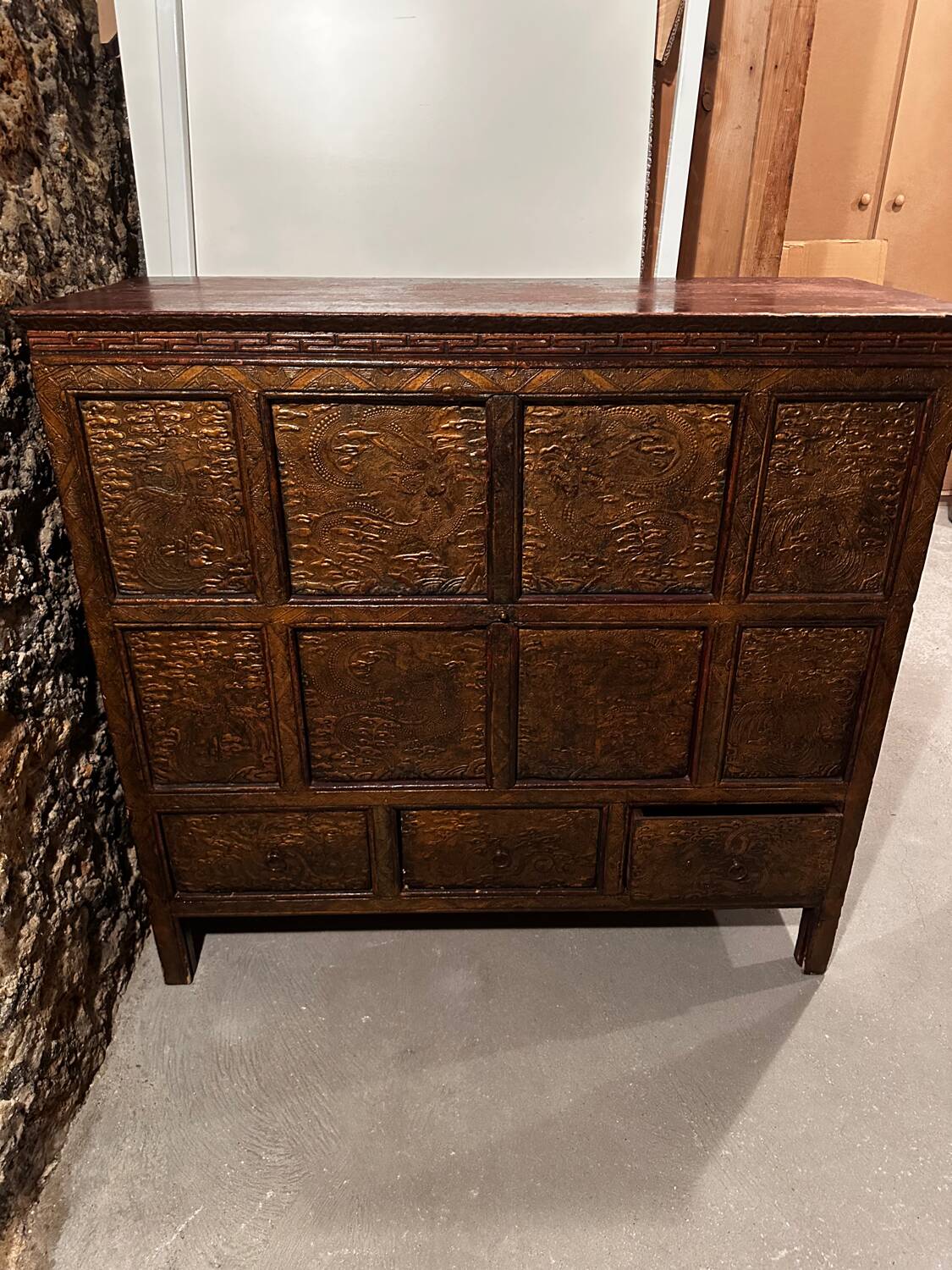 Ancient Tibetan commode