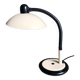Vintage adjustable lamp in beige metal and black plastic, 70s/80s