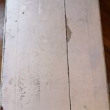 Bureau gris clair patiné
