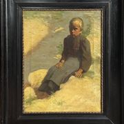 Young girl by the water