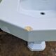 2 pedestal sinks in Art Deco style
