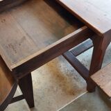 Farmhouse table and its 2 benches