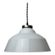 Ancienne suspension en opaline 30 cm vintage