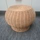 Pouf en osier