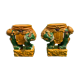 Foo dog garden pedestals or seats, Italy, mid-century