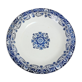 Plat rond et creux Longwy Louis XV