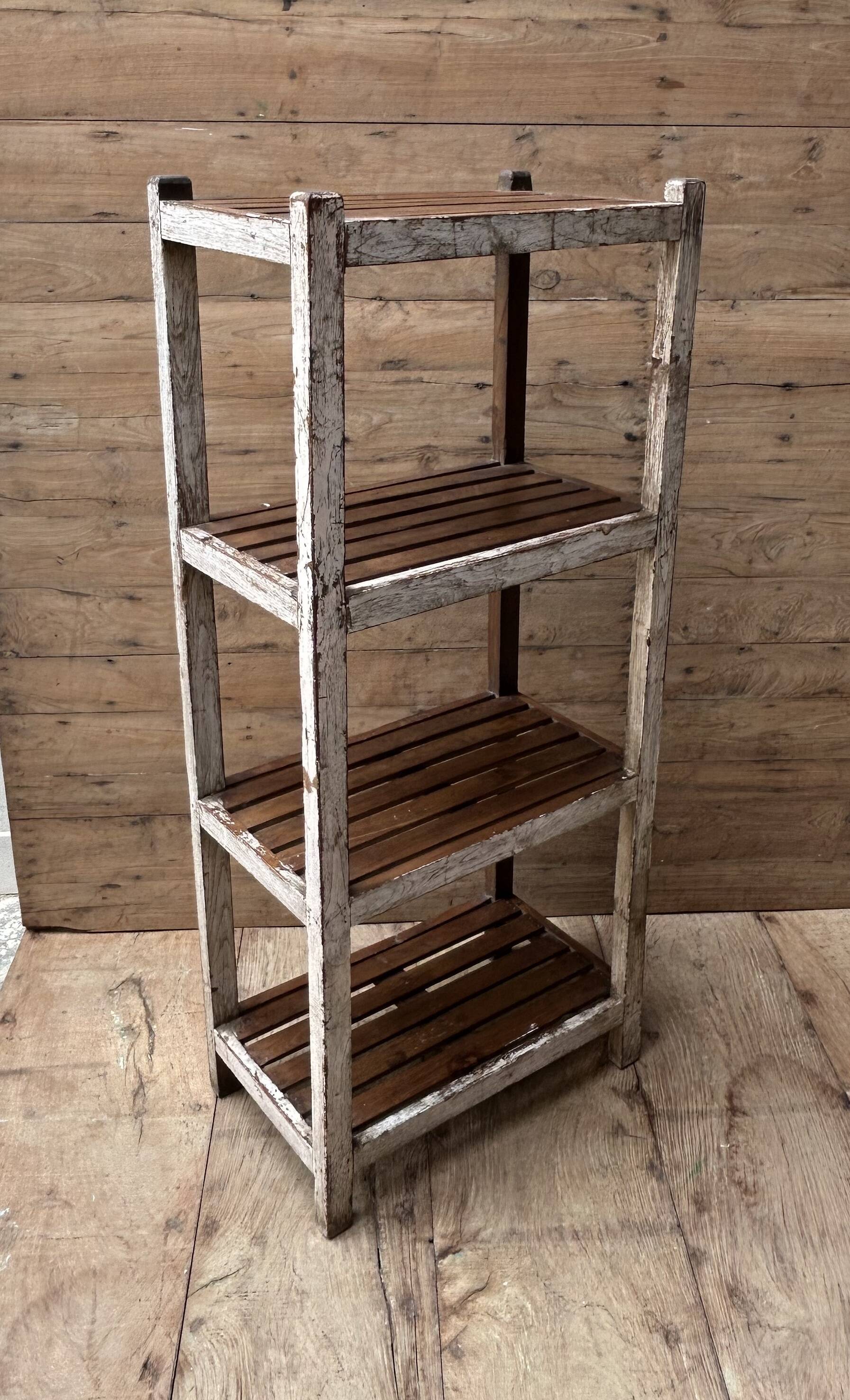 teak shelf from Burma