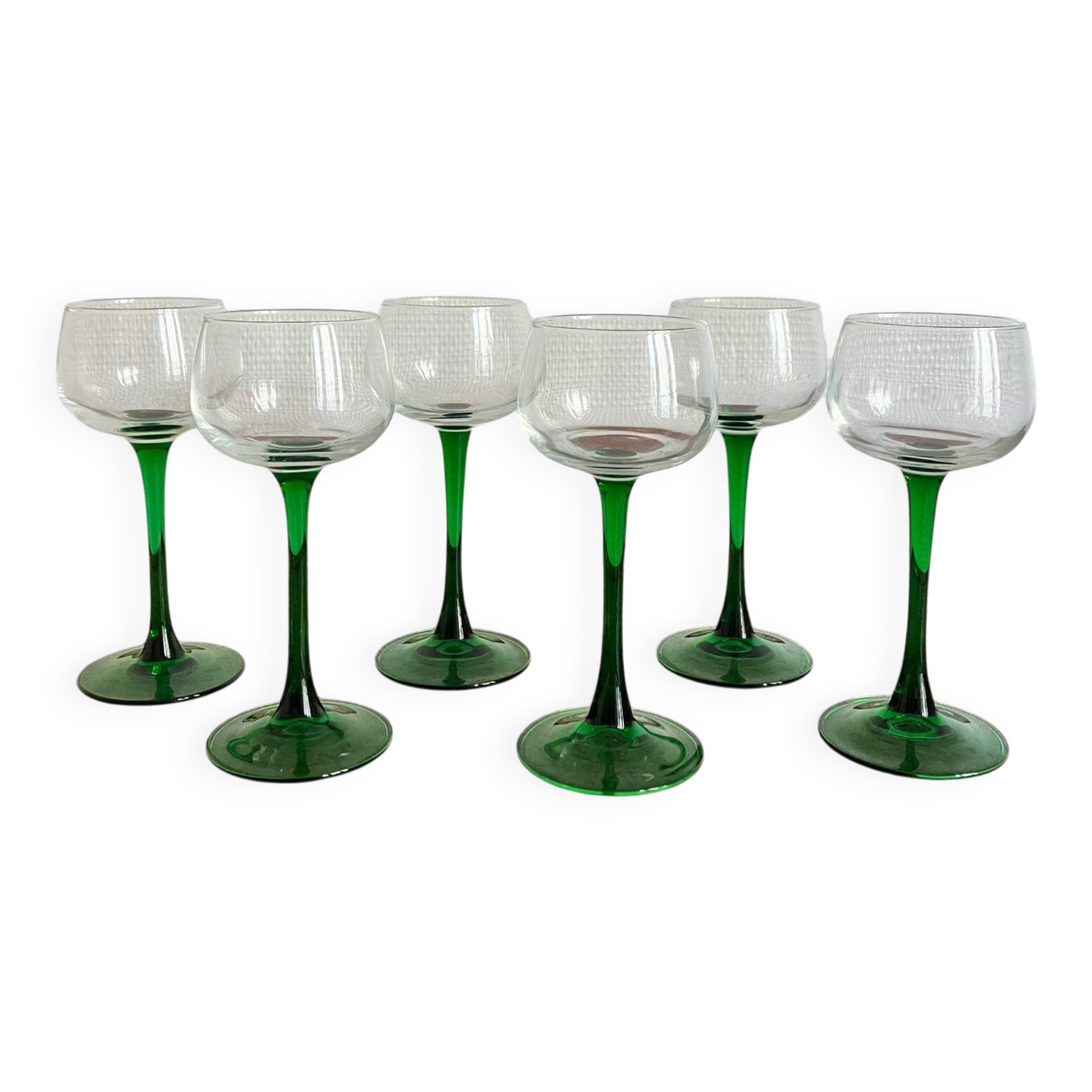 6 Alsace wine glasses