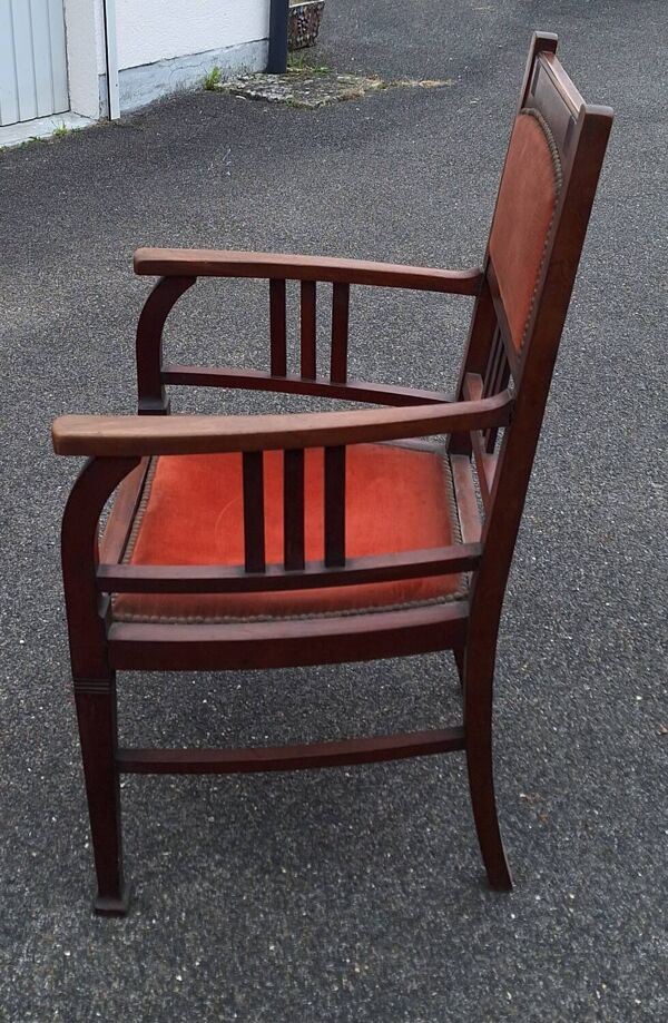 Fauteuil art nouveau Arts and Crafts