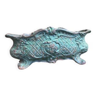 Antique cast iron planter