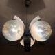 Chrome chandelier Mazzega
