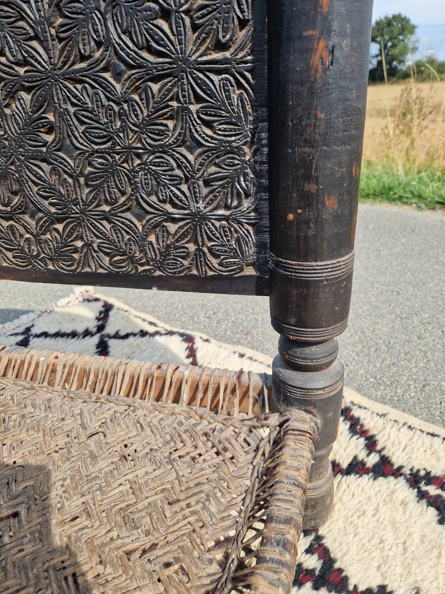 Traditional chair from Pakistan