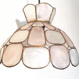 Art Deco mother-of-pearl pendant lamp