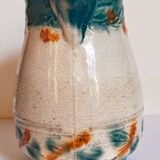 Antique dragonfly slip pitcher