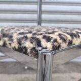 Chromed metal chair 1970