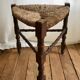 Old Provençal-style mulched tripod stool