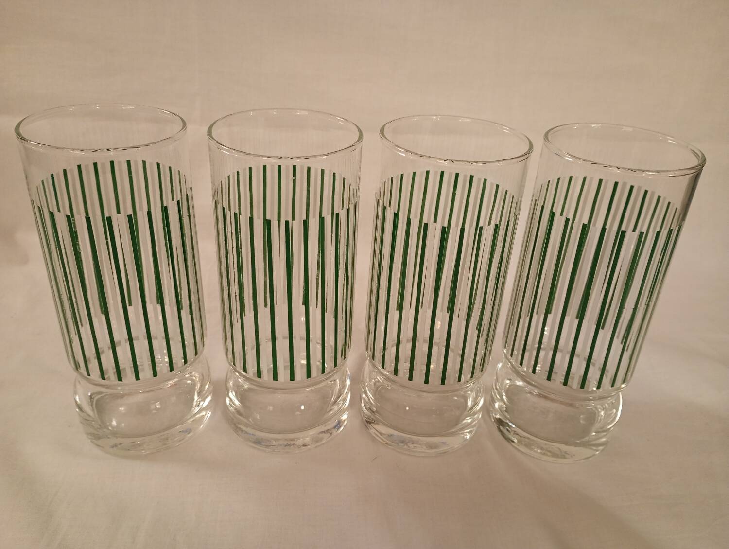 Large glasses for orangeade