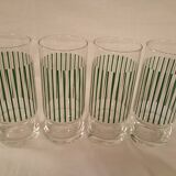 Large glasses for orangeade