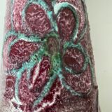 Large vase Fat Lava Strehla DDR 1960 vintage