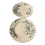 2 Assiettes anciennes