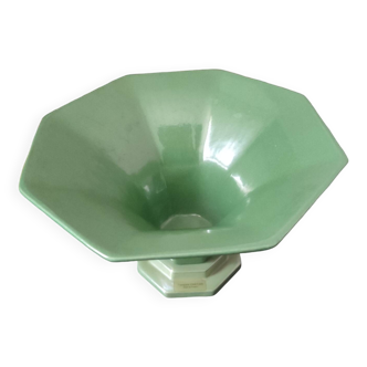 François Chatain Emerald Green Ceramic Cup