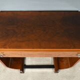 Walnut Console Desk, Art Deco – 1930