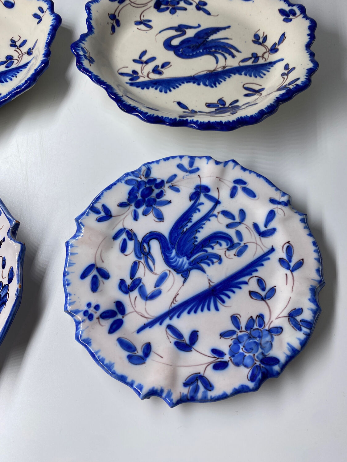 Earthenware plates Martres Tolosane Faïencerie Jodra