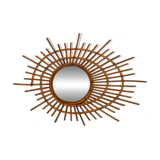Ortf rattan sun mirror