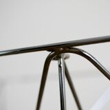 Max Sauze's "Dining Table" steel and glass, France, circa 1970