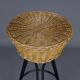 Vintage wicker barstool by Rohé Noordwolde, 1960s