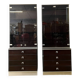 Bookcases of a Mahogany Executive Desk Set, Abbondinterni Italian publisher