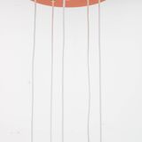 1970s Cascade Chandelier with Plastic Shades, Czechoslovakia