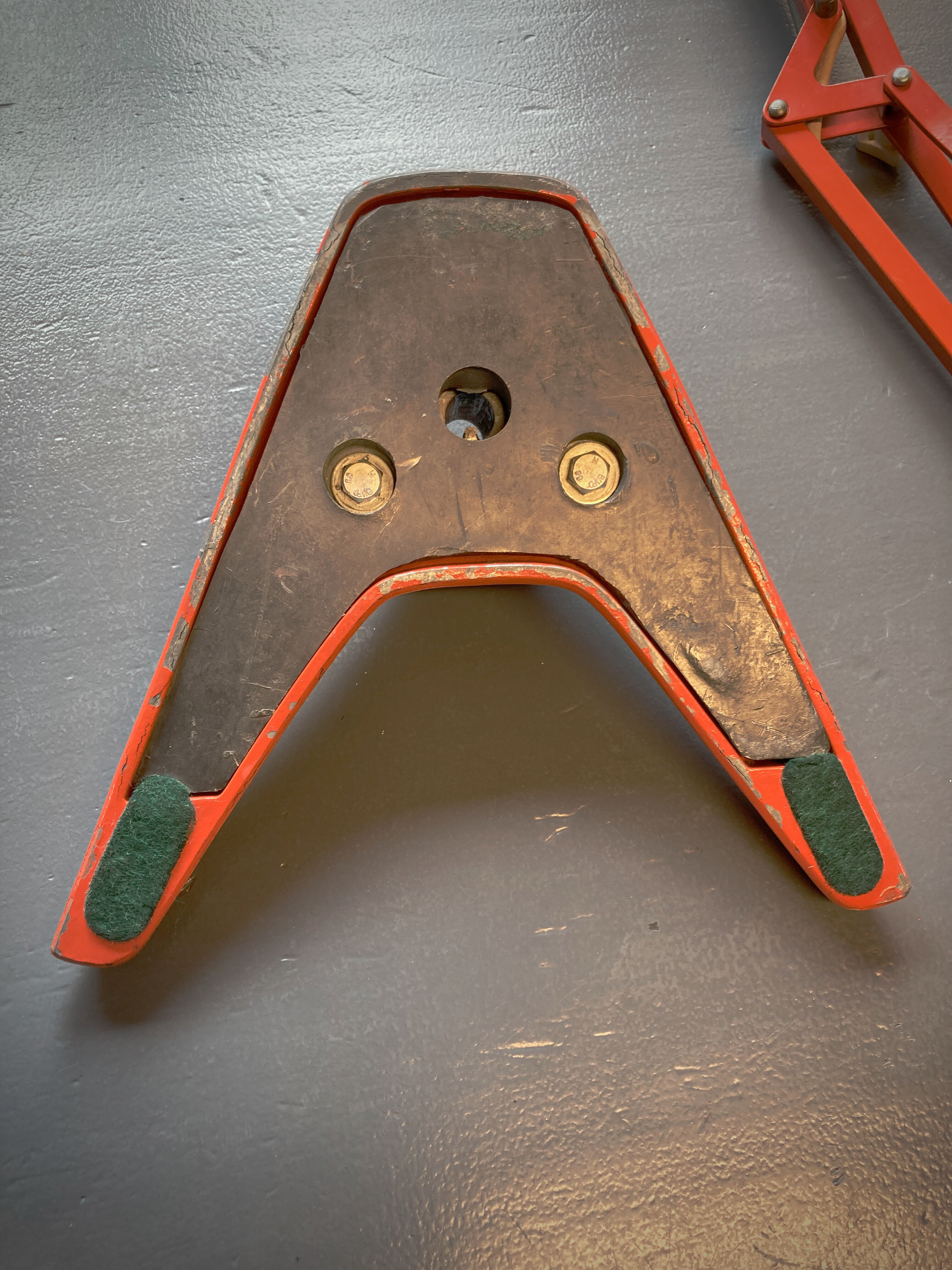 Lampe vintage  industriel de travail Sweden