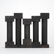 Rare set of postmodern candlesticks by Jérôme Thermopyles circa 1980.