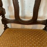 Paire de fauteuils des Flandres en chêne massif XIX siècle