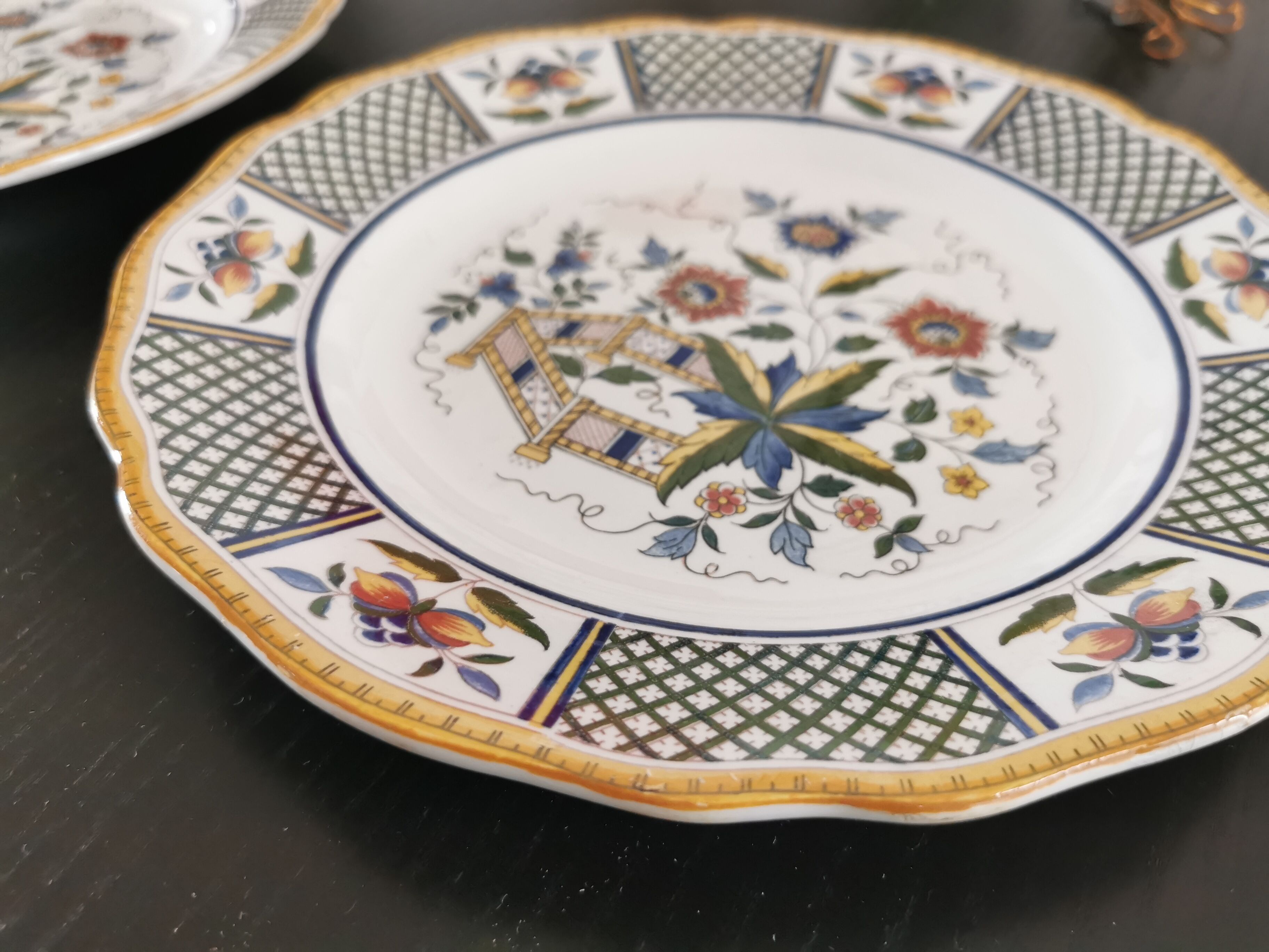 Sarreguemines plates