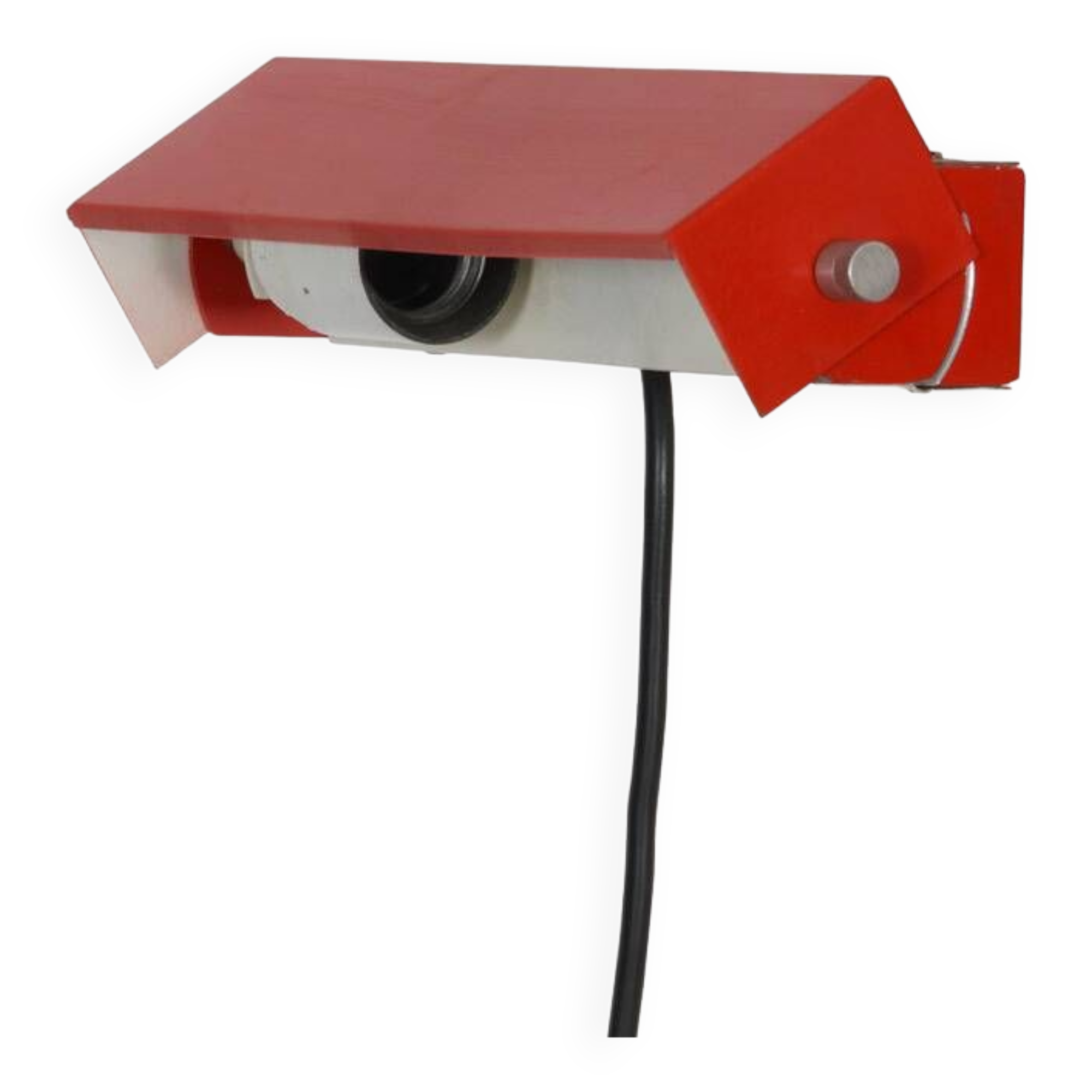 Metal wall lamp, Czech design from the 1970s