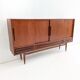 Danish midcentury modern teakwood highboard 1960s