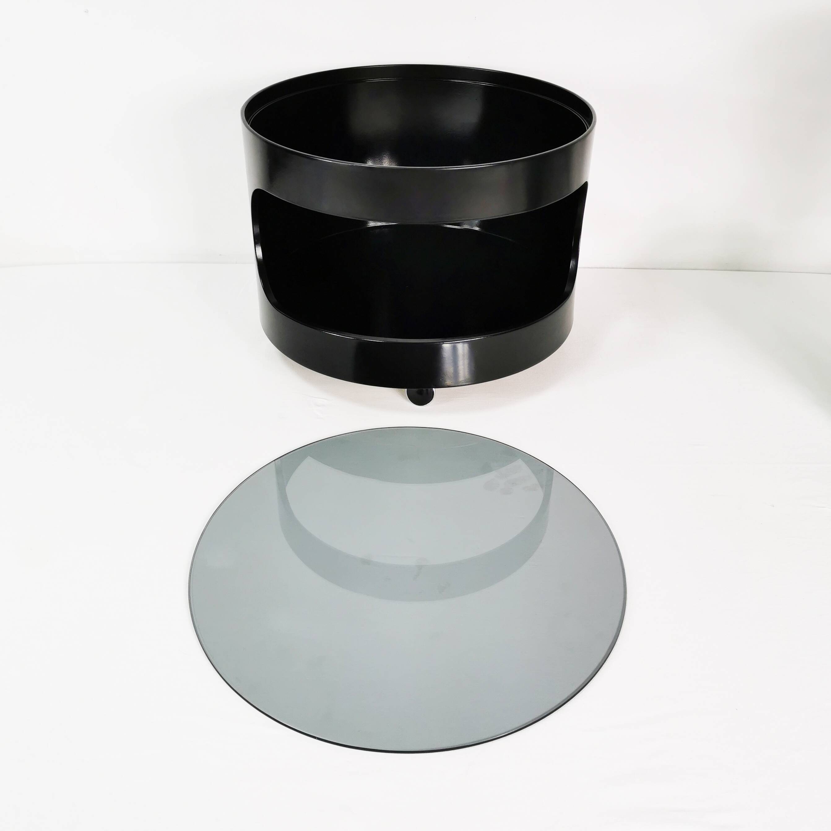 Small Space age table, Opal, Germany, 1970s.